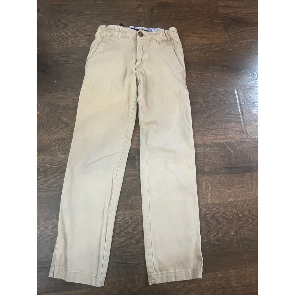 Tommy‎ Hilfiger Kids Khaki Chino Pants Size 12 Adjustable Waist Boys